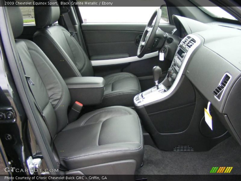 Black Granite Metallic / Ebony 2009 Chevrolet Equinox Sport