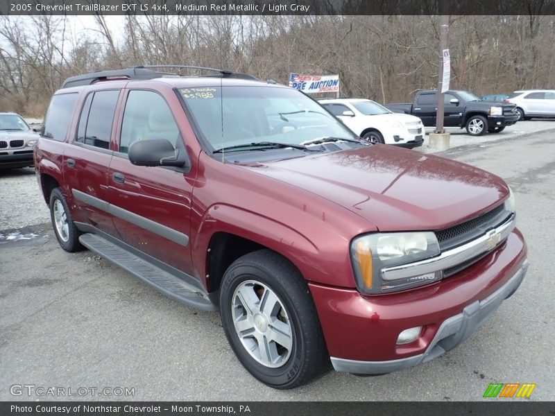 Medium Red Metallic / Light Gray 2005 Chevrolet TrailBlazer EXT LS 4x4