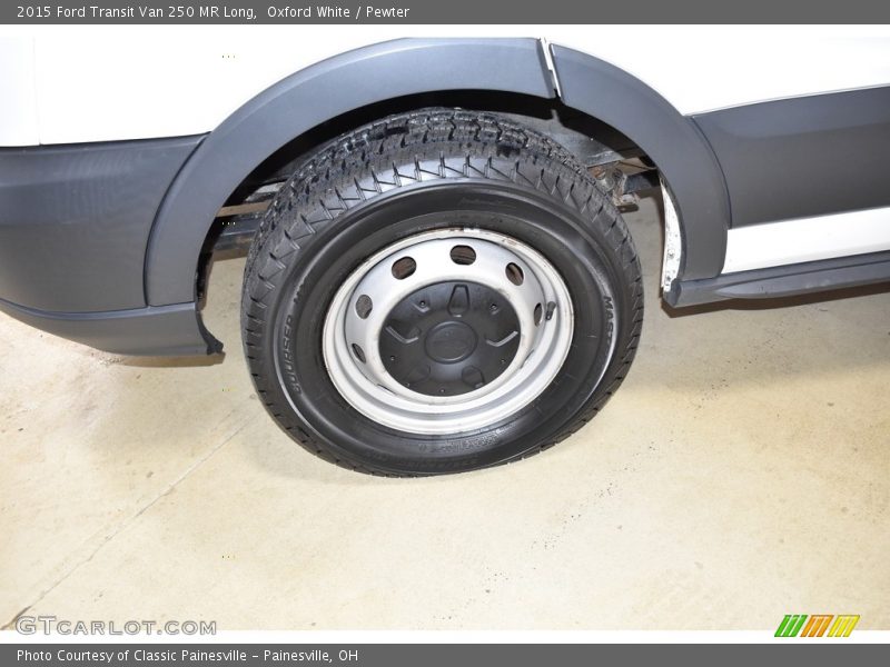 Oxford White / Pewter 2015 Ford Transit Van 250 MR Long