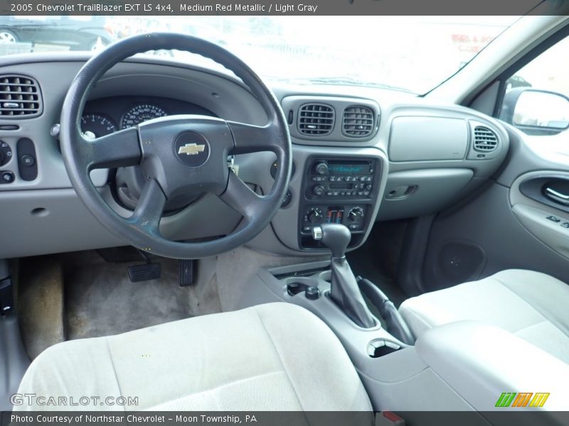 Medium Red Metallic / Light Gray 2005 Chevrolet TrailBlazer EXT LS 4x4