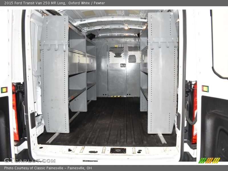 Oxford White / Pewter 2015 Ford Transit Van 250 MR Long