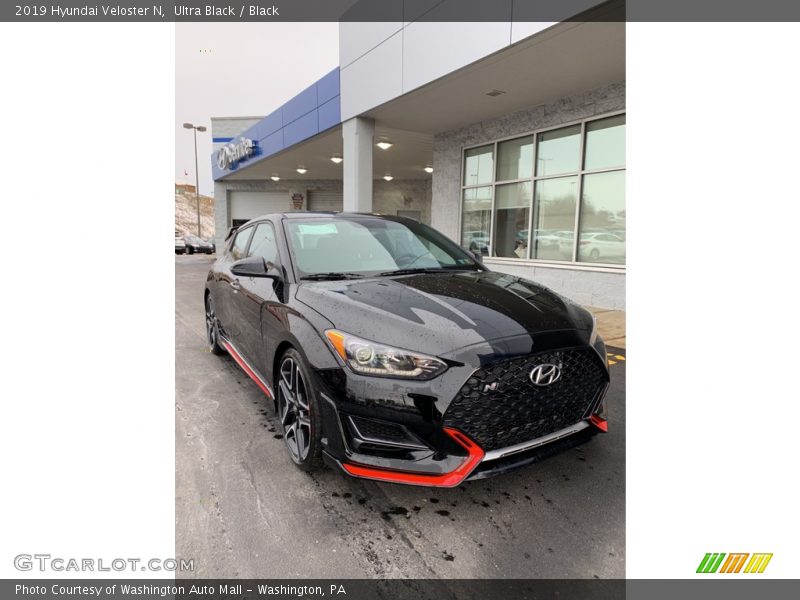 Ultra Black / Black 2019 Hyundai Veloster N