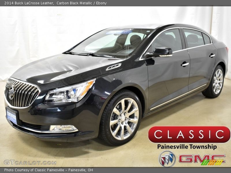 Carbon Black Metallic / Ebony 2014 Buick LaCrosse Leather