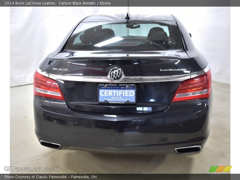 Carbon Black Metallic / Ebony 2014 Buick LaCrosse Leather
