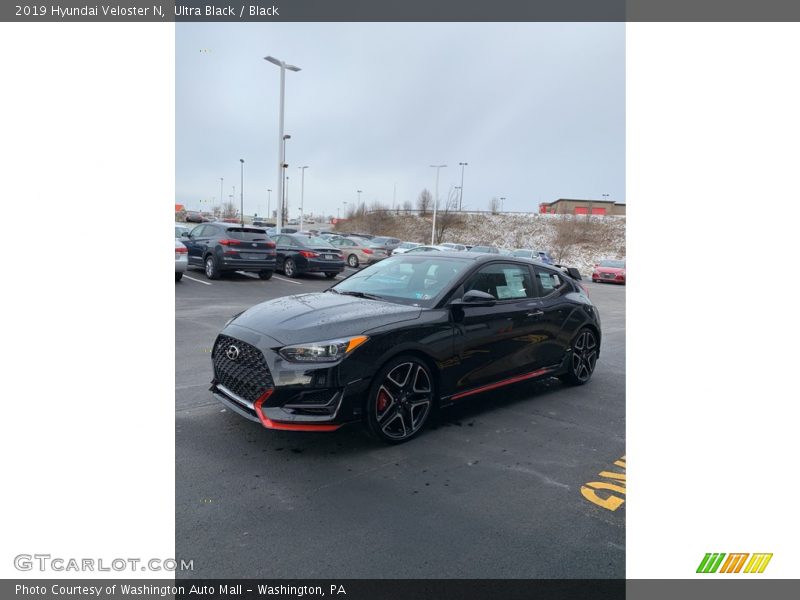 Ultra Black / Black 2019 Hyundai Veloster N