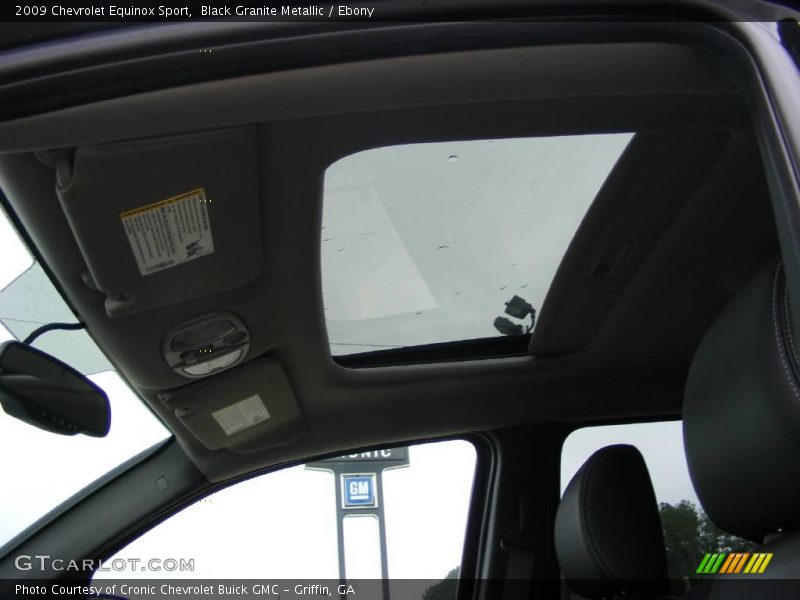 Black Granite Metallic / Ebony 2009 Chevrolet Equinox Sport