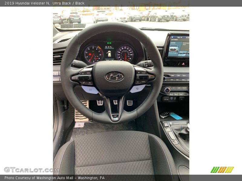 Ultra Black / Black 2019 Hyundai Veloster N