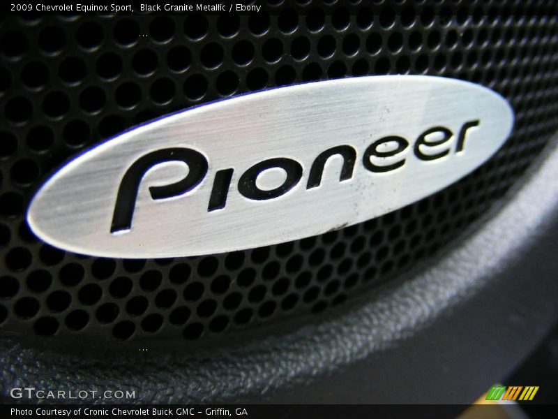 Black Granite Metallic / Ebony 2009 Chevrolet Equinox Sport