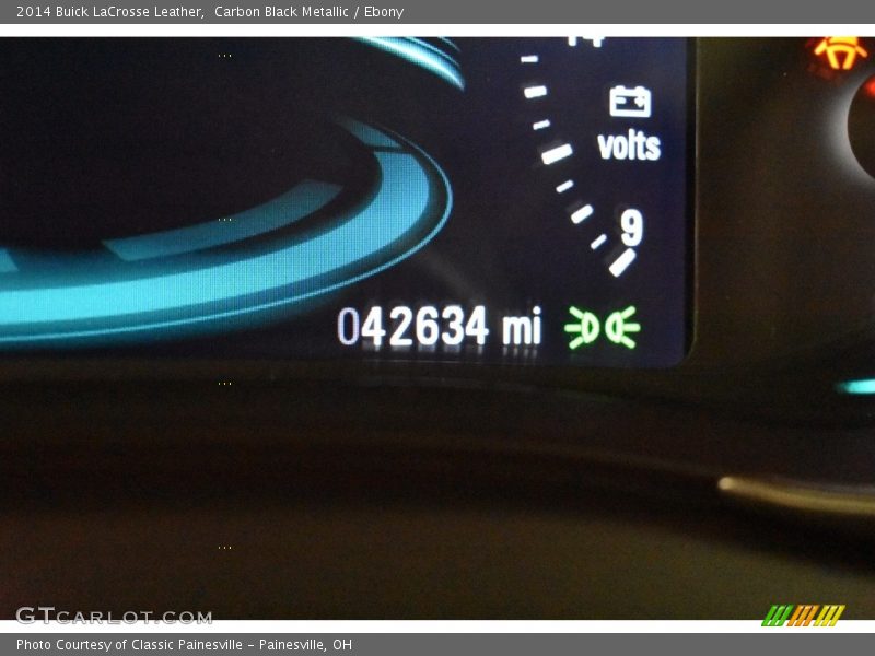 Carbon Black Metallic / Ebony 2014 Buick LaCrosse Leather