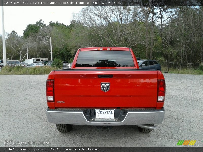 Flame Red / Black/Diesel Gray 2019 Ram 1500 Classic Tradesman Quad Cab