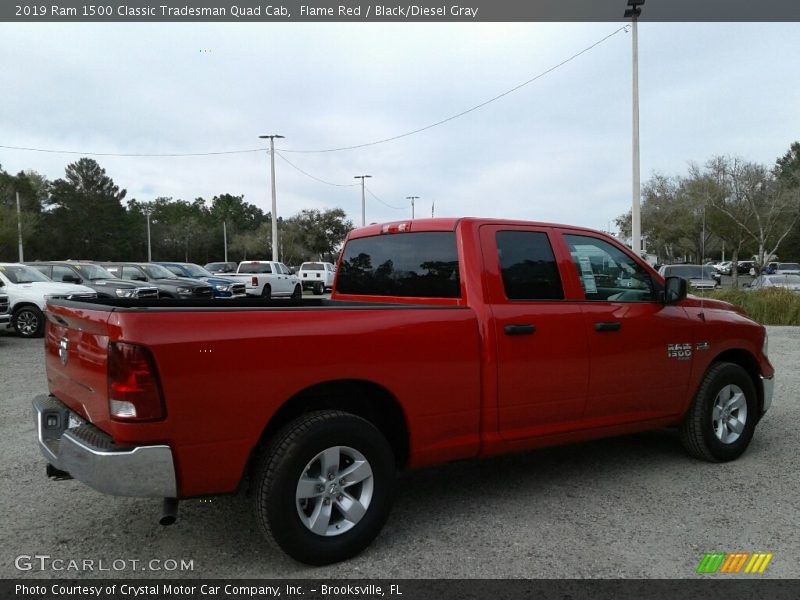 Flame Red / Black/Diesel Gray 2019 Ram 1500 Classic Tradesman Quad Cab