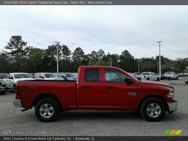 Flame Red / Black/Diesel Gray 2019 Ram 1500 Classic Tradesman Quad Cab