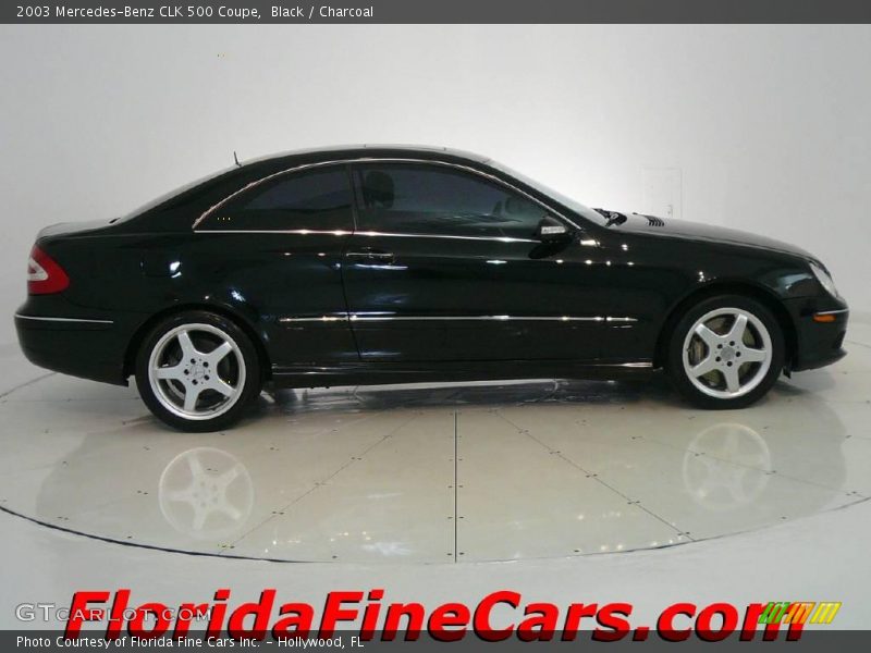 Black / Charcoal 2003 Mercedes-Benz CLK 500 Coupe