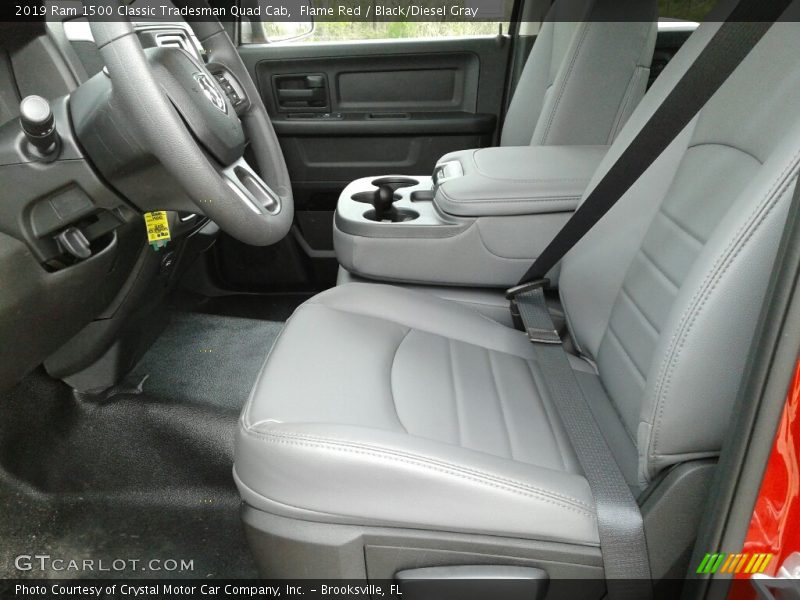 Flame Red / Black/Diesel Gray 2019 Ram 1500 Classic Tradesman Quad Cab