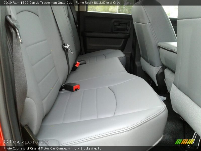 Flame Red / Black/Diesel Gray 2019 Ram 1500 Classic Tradesman Quad Cab