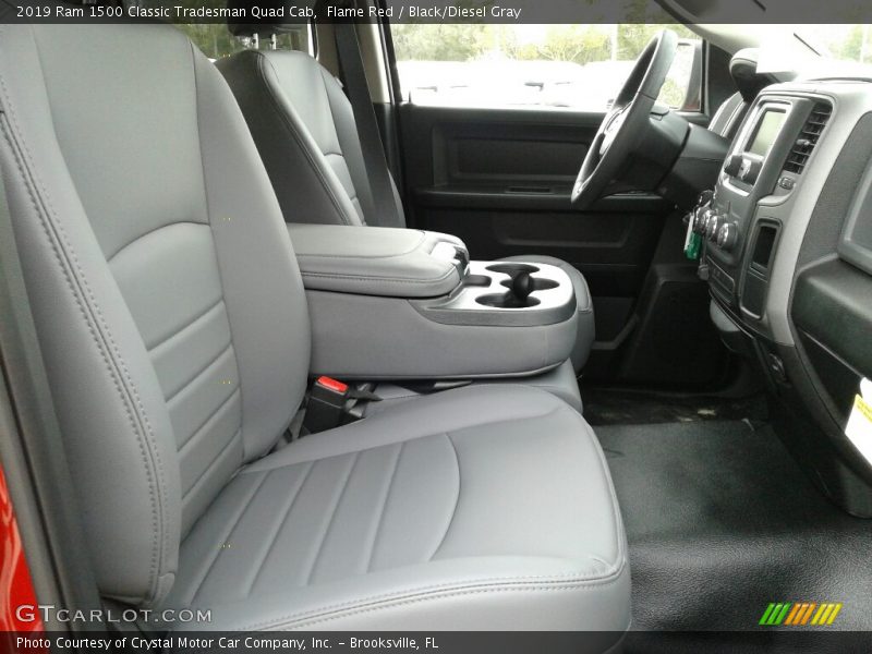 Flame Red / Black/Diesel Gray 2019 Ram 1500 Classic Tradesman Quad Cab