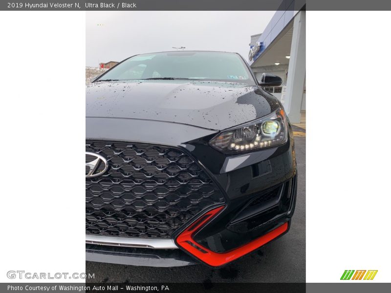 Ultra Black / Black 2019 Hyundai Veloster N