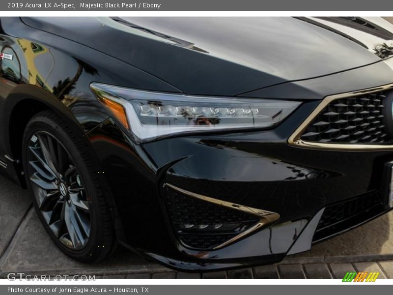 Majestic Black Pearl / Ebony 2019 Acura ILX A-Spec