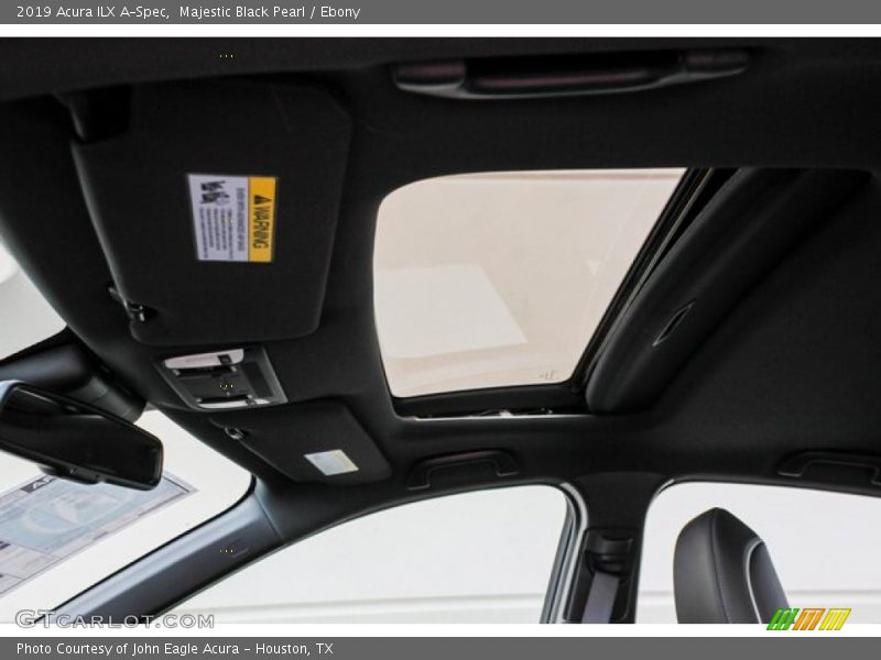 Majestic Black Pearl / Ebony 2019 Acura ILX A-Spec