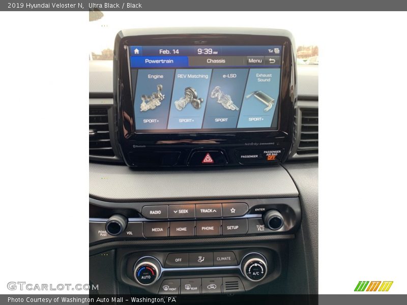 Ultra Black / Black 2019 Hyundai Veloster N