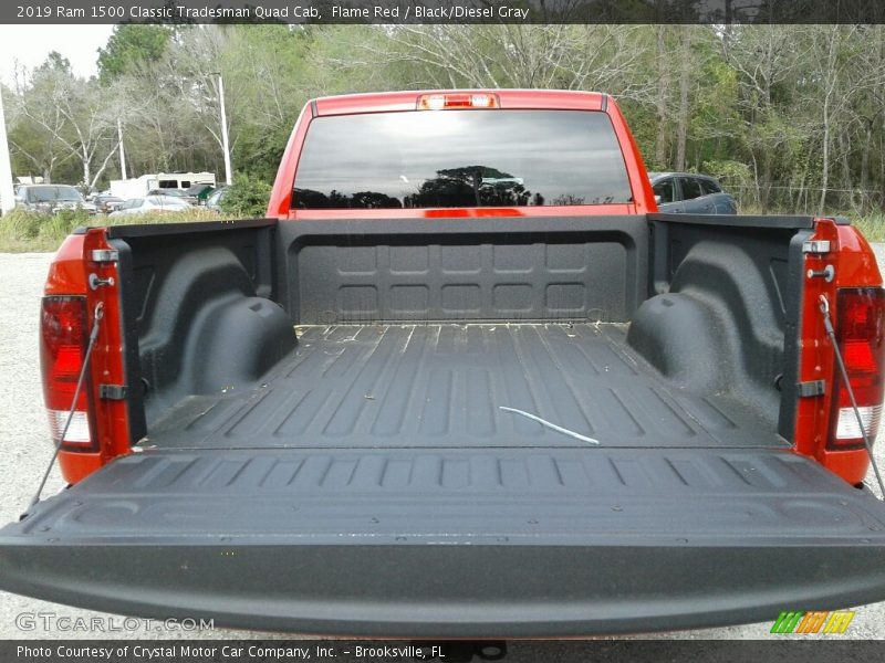 Flame Red / Black/Diesel Gray 2019 Ram 1500 Classic Tradesman Quad Cab