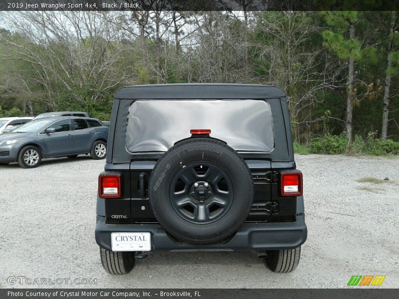 Black / Black 2019 Jeep Wrangler Sport 4x4