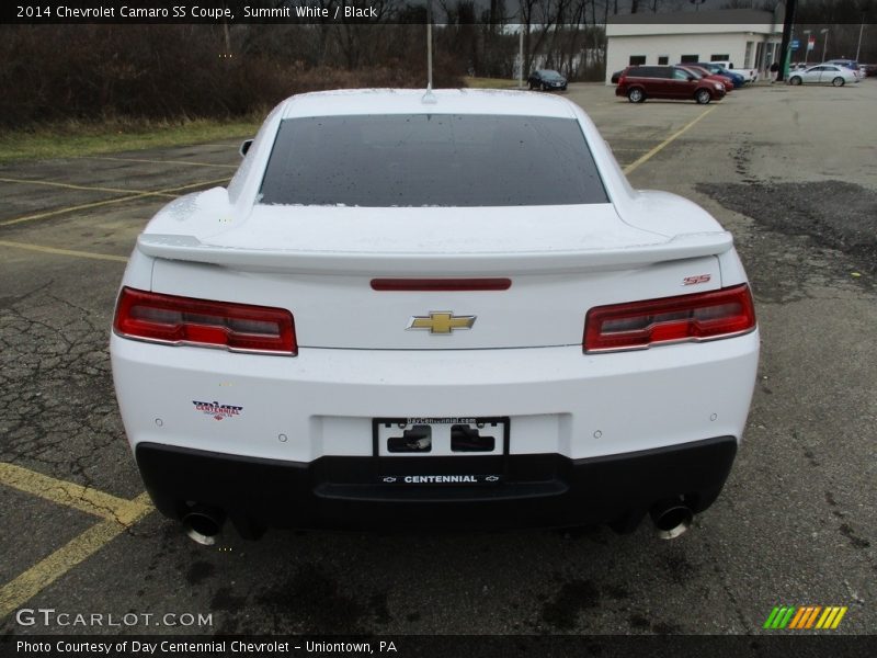 Summit White / Black 2014 Chevrolet Camaro SS Coupe