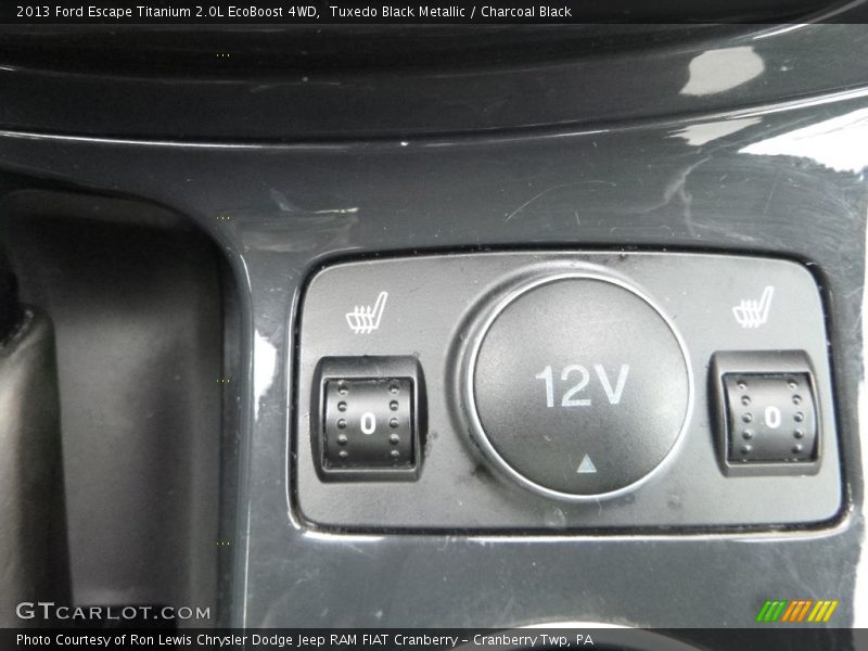 Tuxedo Black Metallic / Charcoal Black 2013 Ford Escape Titanium 2.0L EcoBoost 4WD