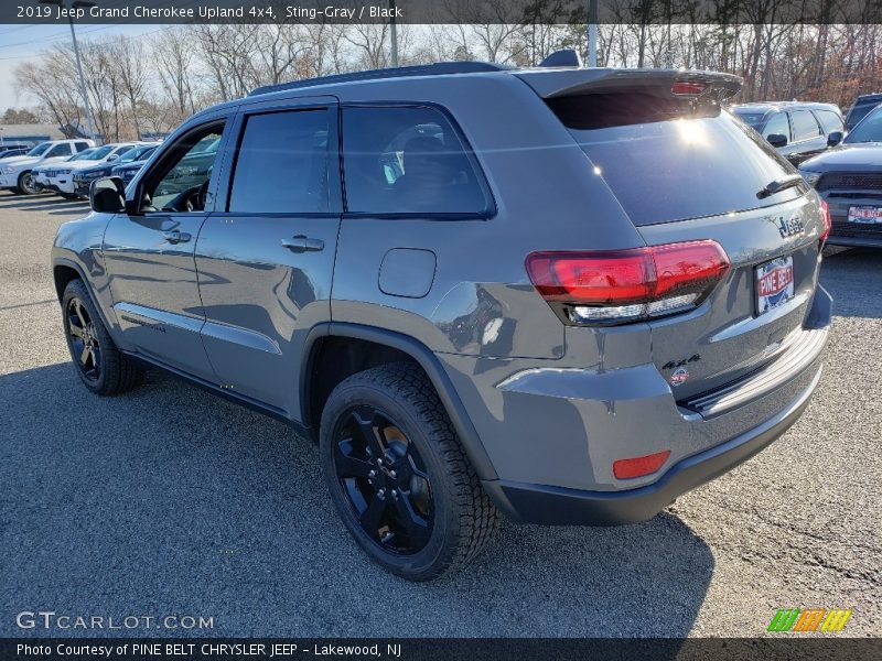 Sting-Gray / Black 2019 Jeep Grand Cherokee Upland 4x4