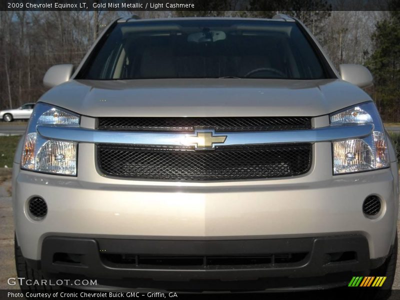 Gold Mist Metallic / Light Cashmere 2009 Chevrolet Equinox LT