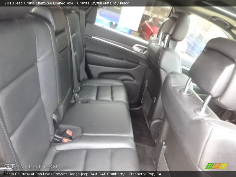 Granite Crystal Metallic / Black 2018 Jeep Grand Cherokee Limited 4x4