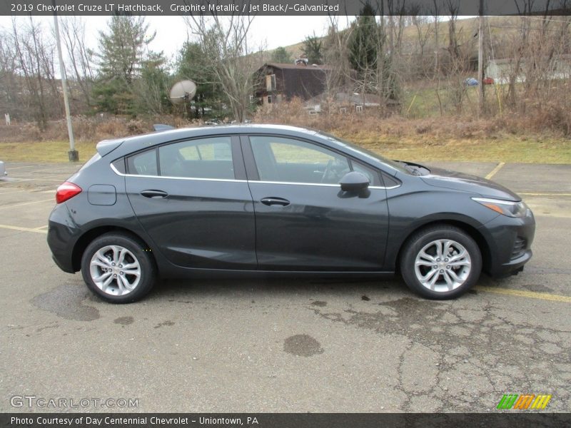 Graphite Metallic / Jet Black/­Galvanized 2019 Chevrolet Cruze LT Hatchback