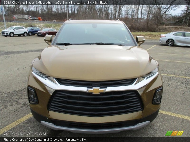 Sunlit Bronze Metallic / Jet Black 2019 Chevrolet Blazer 3.6L Leather AWD