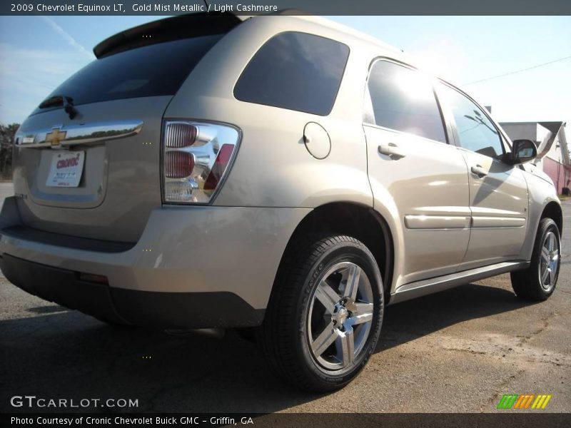 Gold Mist Metallic / Light Cashmere 2009 Chevrolet Equinox LT
