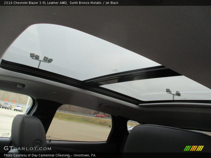 Sunlit Bronze Metallic / Jet Black 2019 Chevrolet Blazer 3.6L Leather AWD