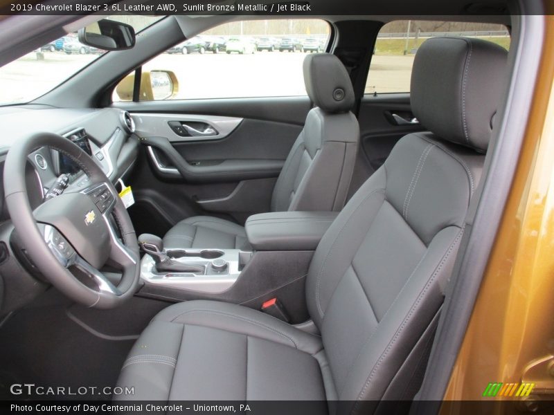 Sunlit Bronze Metallic / Jet Black 2019 Chevrolet Blazer 3.6L Leather AWD