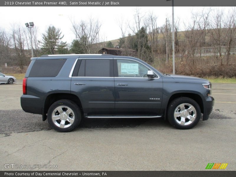 Satin Steel Metallic / Jet Black 2019 Chevrolet Tahoe Premier 4WD