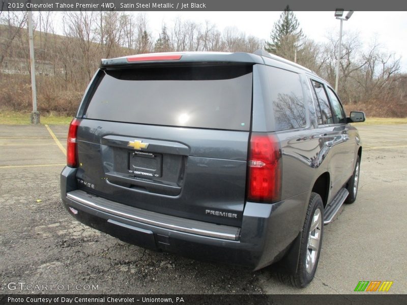 Satin Steel Metallic / Jet Black 2019 Chevrolet Tahoe Premier 4WD