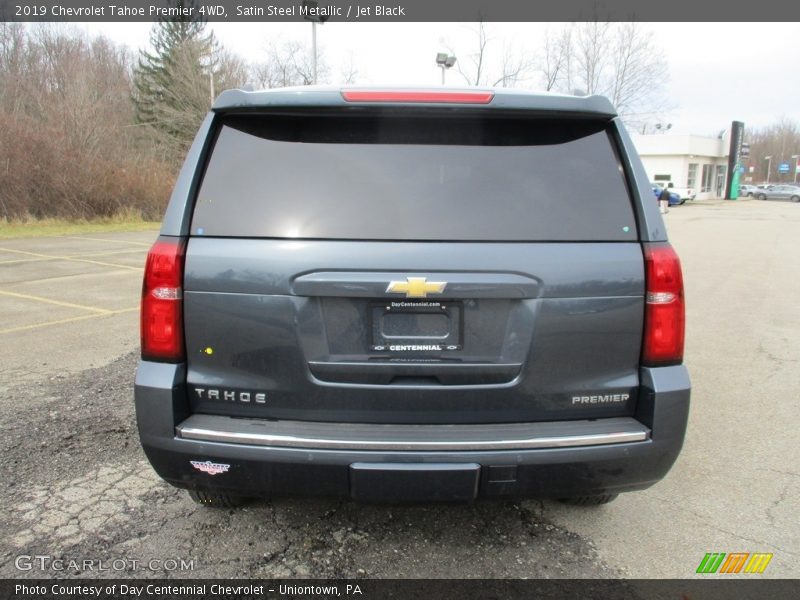 Satin Steel Metallic / Jet Black 2019 Chevrolet Tahoe Premier 4WD