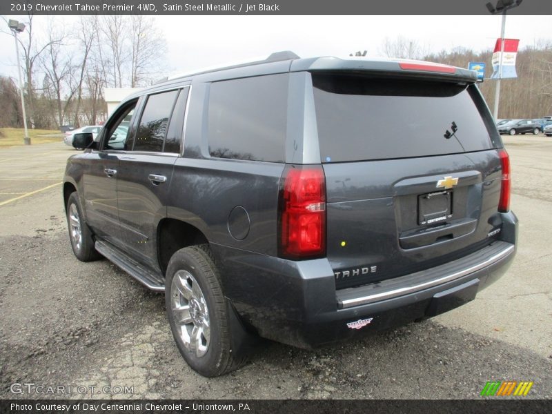 Satin Steel Metallic / Jet Black 2019 Chevrolet Tahoe Premier 4WD