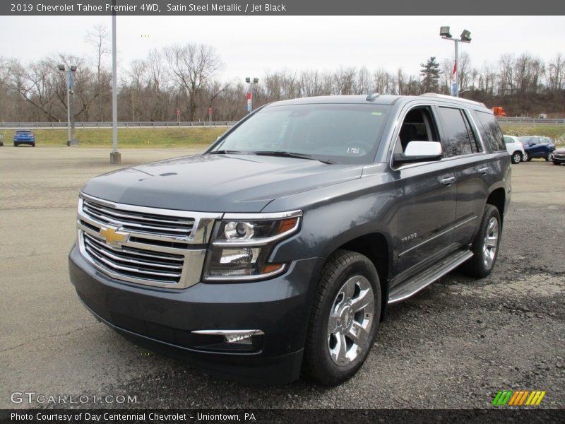 Satin Steel Metallic / Jet Black 2019 Chevrolet Tahoe Premier 4WD