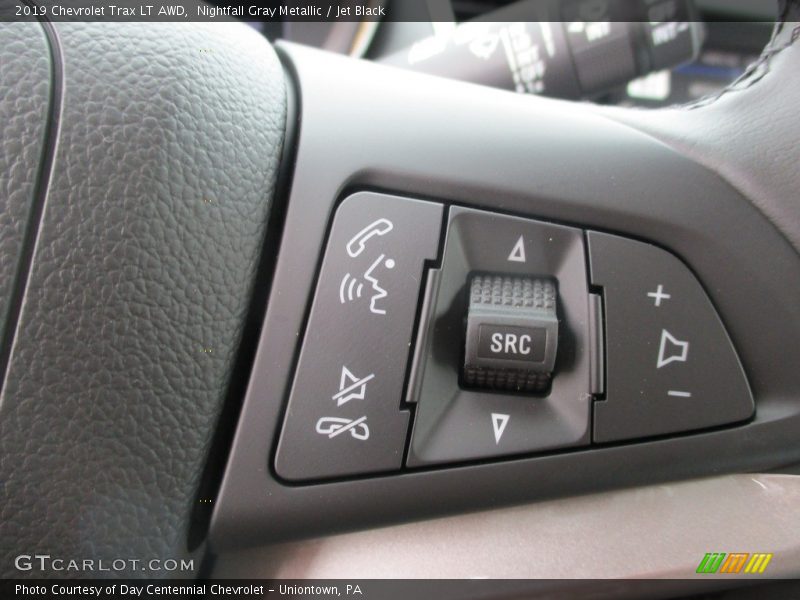 Nightfall Gray Metallic / Jet Black 2019 Chevrolet Trax LT AWD