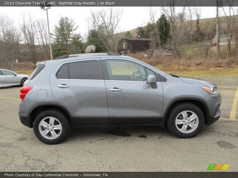 Nightfall Gray Metallic / Jet Black 2019 Chevrolet Trax LT AWD