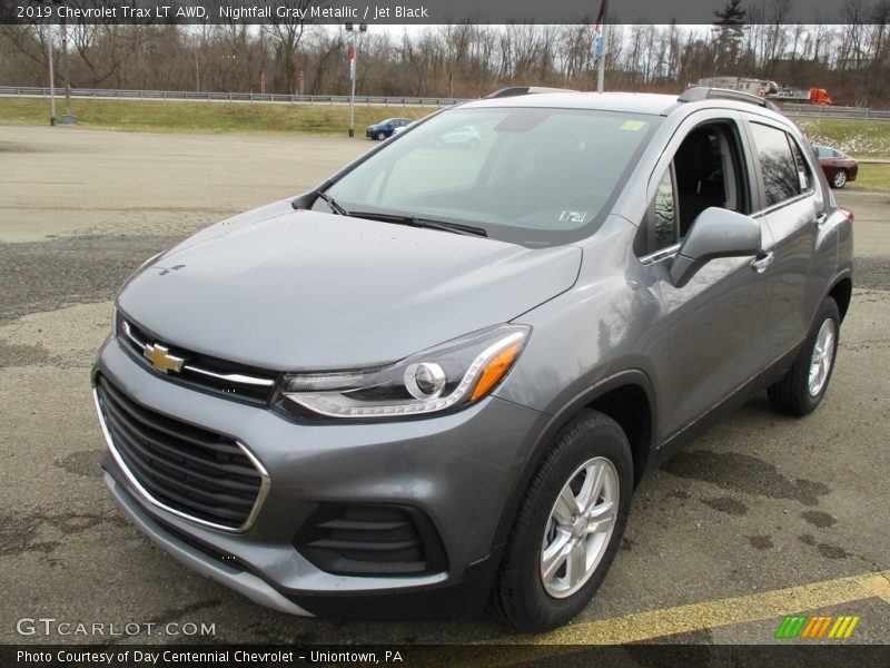 Nightfall Gray Metallic / Jet Black 2019 Chevrolet Trax LT AWD