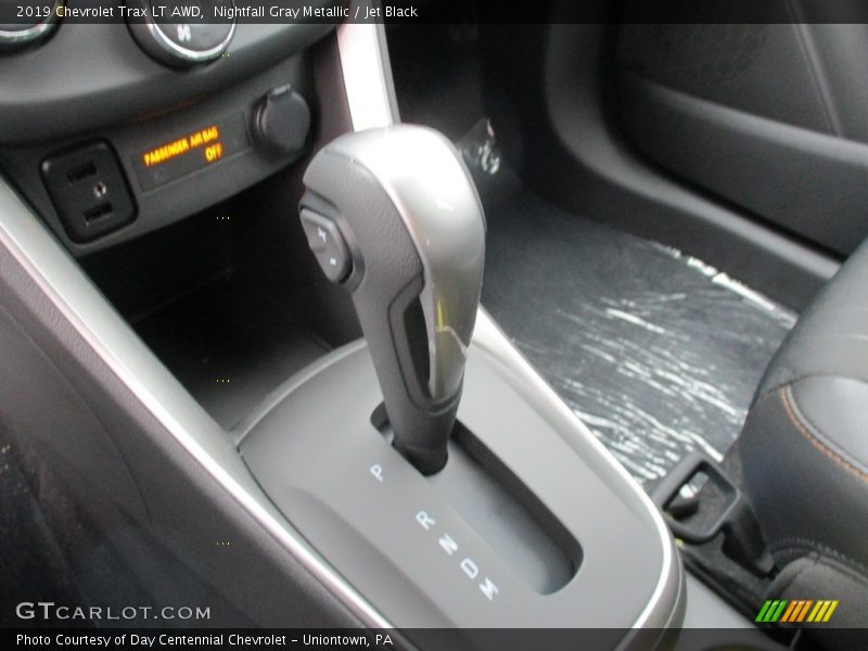 Nightfall Gray Metallic / Jet Black 2019 Chevrolet Trax LT AWD