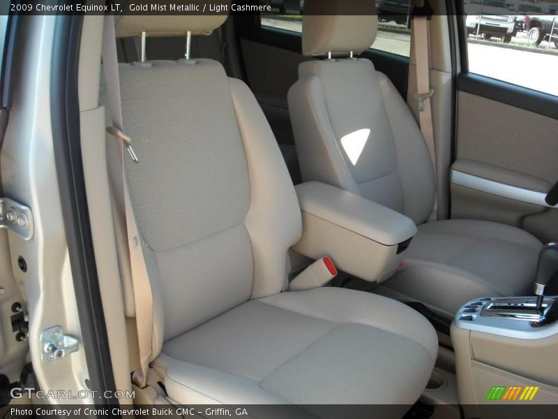 Gold Mist Metallic / Light Cashmere 2009 Chevrolet Equinox LT