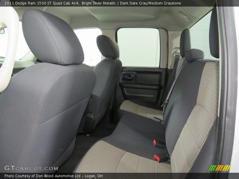 Bright Silver Metallic / Dark Slate Gray/Medium Graystone 2011 Dodge Ram 1500 ST Quad Cab 4x4
