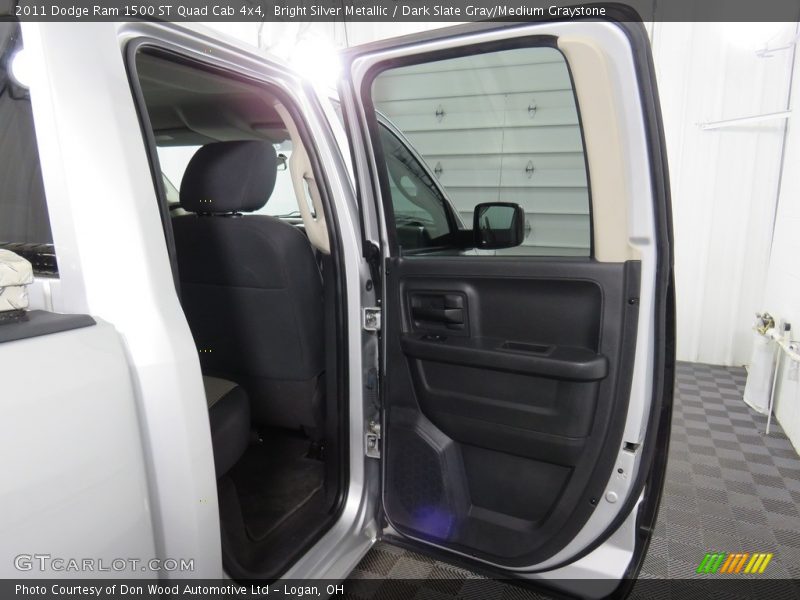 Bright Silver Metallic / Dark Slate Gray/Medium Graystone 2011 Dodge Ram 1500 ST Quad Cab 4x4