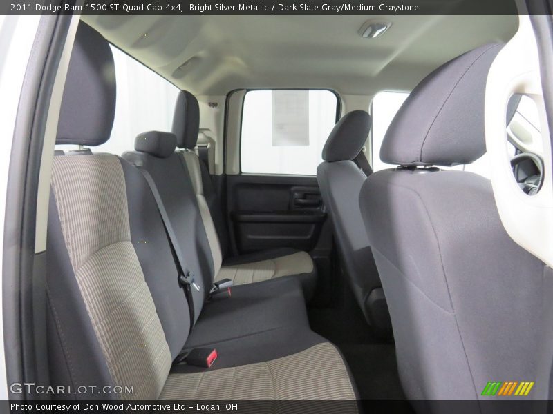 Bright Silver Metallic / Dark Slate Gray/Medium Graystone 2011 Dodge Ram 1500 ST Quad Cab 4x4