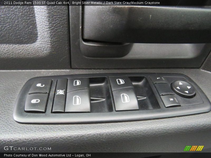 Bright Silver Metallic / Dark Slate Gray/Medium Graystone 2011 Dodge Ram 1500 ST Quad Cab 4x4